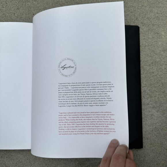 Pasta Secrets of Italian Women HC Book Recipes Photography English & Italian - Picture 14 of 16